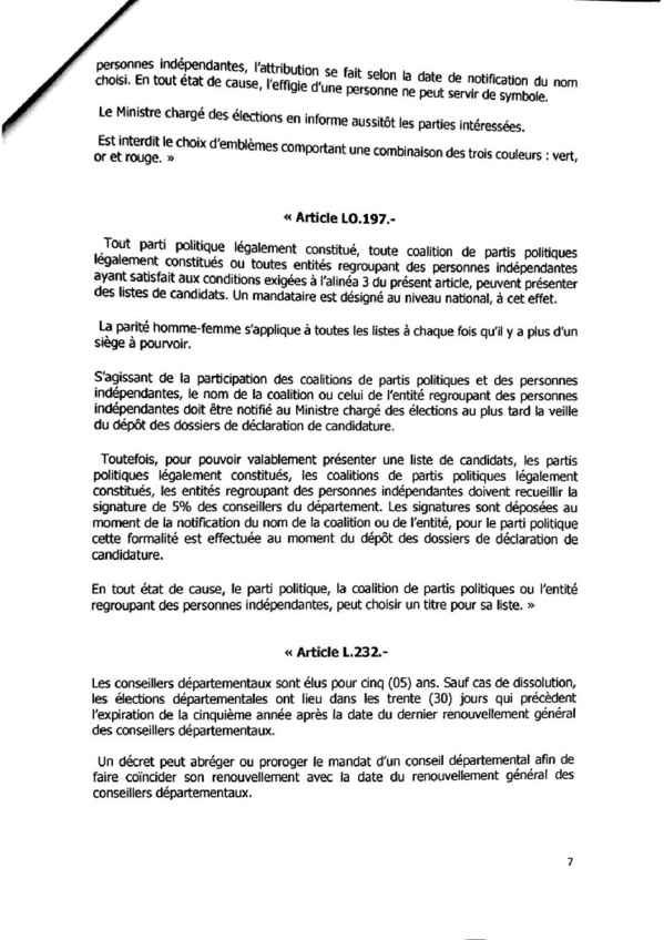 L'intégralité du projet de loi instaurant le parrainage L'intégralité du projet de loi instaurant le parrainage
