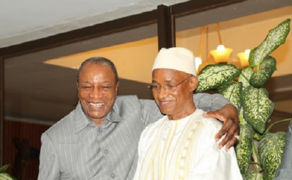 Guinée : rencontre Alpha Condé et Cellou Dalein Diallo Guinée : rencontre Alpha Condé et Cellou Dalein Diallo