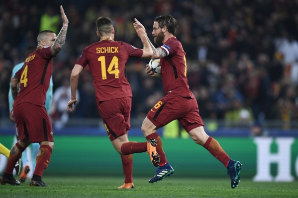 La Roma réussit une folle remontada face au Barça