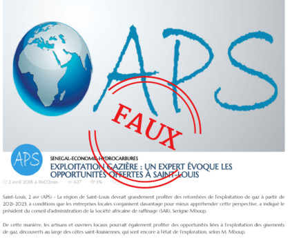 Le Sénégal dispose-t-il de la 5e réserve mondiale de gaz ?