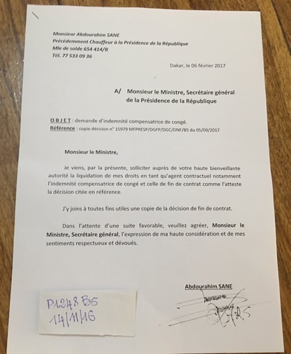 Mauvais payeur : Macky vilipendé par un chauffeur de la Présidence « renvoyé » Mauvais payeur : Macky vilipendé par un chauffeur de la Présidence « renvoyé »