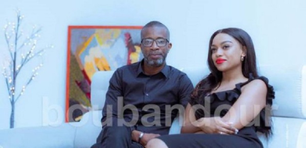 Bouba Ndour et sa nouvelle épouse Bineta Sakho,  s'affichent 