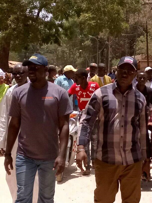 Mamadou Lamine Keita visite les chantiers de sa mairie