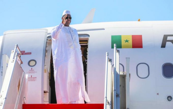 Macky Sall s’envole pour le Burkina