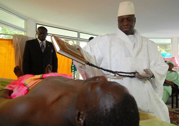 Jammeh attaqué en justice par des malades du sida Jammeh attaqué en justice par des malades du sida