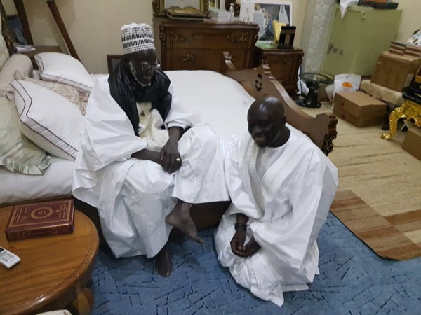 TOUBA: Idrissa Seck reçu longuement par le Khalif général des mourides 