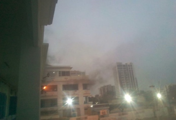Dernière minute: incendie à l'université Cheikh Anta Diop