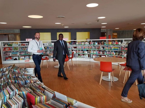 France: Baldé reçu par le maire de la ville du Havre France: Baldé reçu par le maire de la ville du Havre