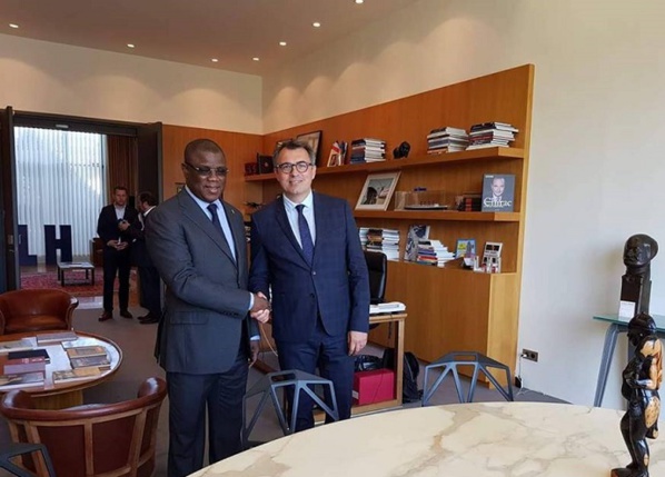 France: Baldé reçu par le maire de la ville du Havre France: Baldé reçu par le maire de la ville du Havre