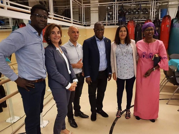  France: Baldé dîne et échange avec la communauté Africaine  