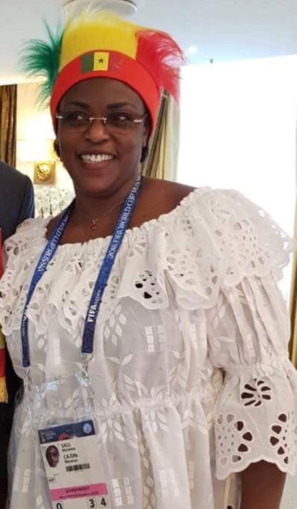 Marième Faye Sall toute heureuse ! Marième Faye Sall toute heureuse !