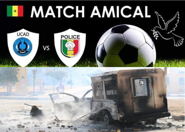 Policiers et Etudiants: Match de la honte ou de la réconciliation ? Policiers et Etudiants: Match de la honte ou de la réconciliation ?