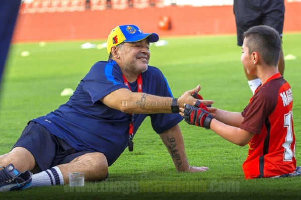 Diego Maradona : «Je vais bien» Diego Maradona : «Je vais bien»