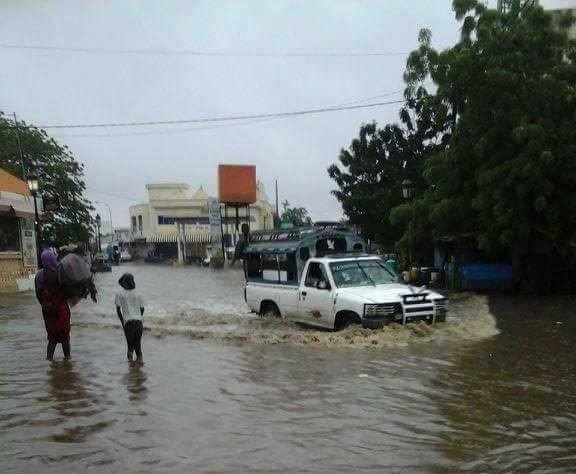Première grosse pluie: La ville de Touba inondée 