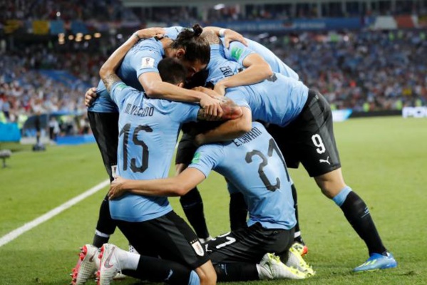 L'Uruguay elimine le Portugal et croise la France 