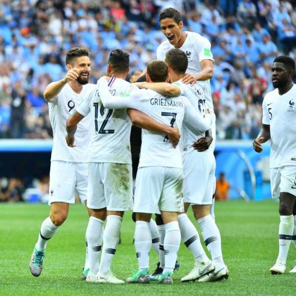 La France passe devant L'Uruguay 