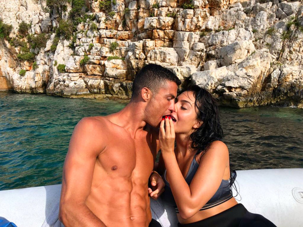 Cristiano Ronaldo et Georgina Rodriguez en vacances Cristiano Ronaldo et Georgina Rodriguez en vacances