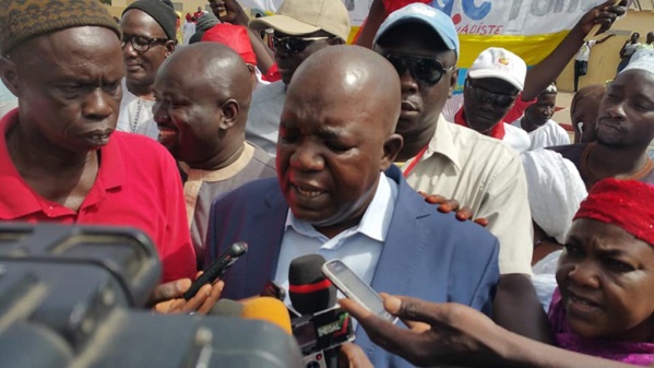 Les leaders de l'opposition satisfaits de la mobilisation de ce vendredi Les leaders de l'opposition satisfaits de la mobilisation de ce vendredi