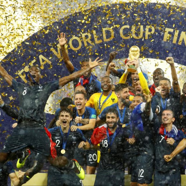 La France décroche sa deuxième Coupe du monde