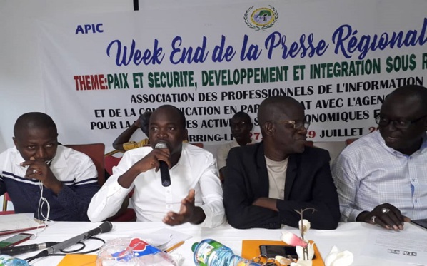 Ziguinchor: les journalistes plaident pour le renforcement des moyens à l’ANRAC