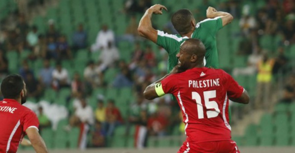 Un match entre Irakiens et Palestiniens, une première historique...