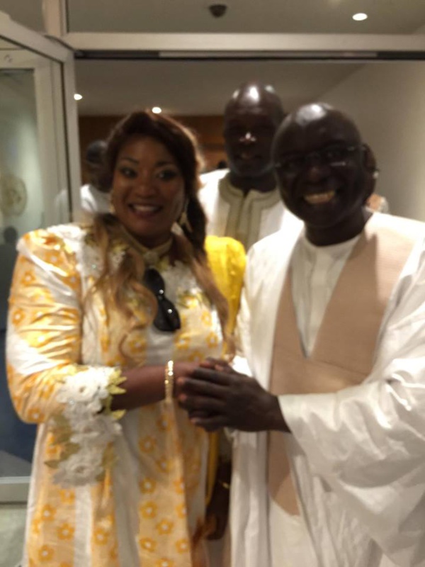 USA: Rencontre Francoise Helene Gaye et Idrissa Seck