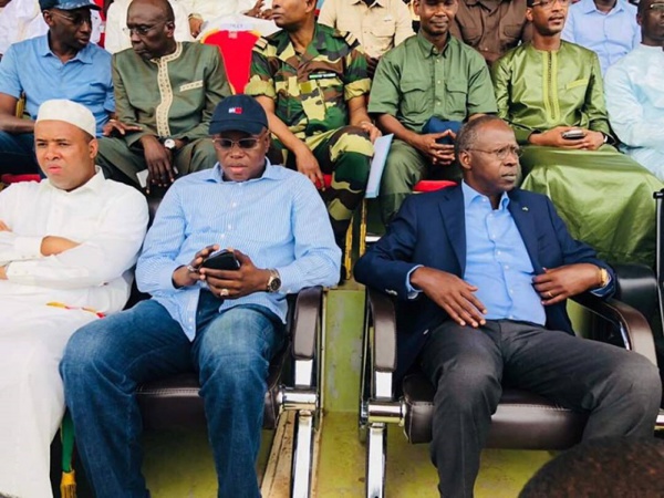 Le Premier ministre dans un stade de Kolda Le Premier ministre dans un stade de Kolda