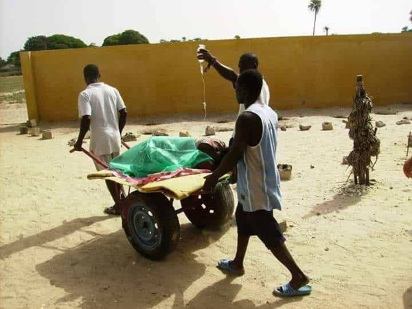 L'image qui contredit la politique de santé de Macky