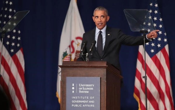 Obama de retour dans l’arène politique: "Trump est un symptôme de la peur" Obama de retour dans l’arène politique: "Trump est un symptôme de la peur"