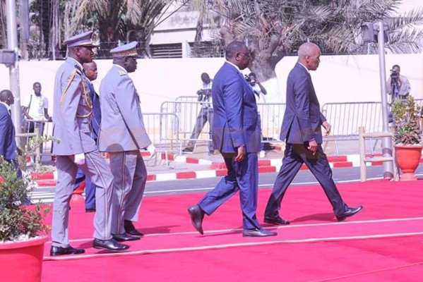 La dernière sortie de Bruno Diatta avec Macky Sall