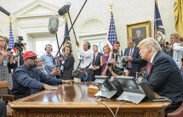 Rencontre Kanye West et Donald Trump à la Maison Blanche Rencontre Kanye West et Donald Trump à la Maison Blanche