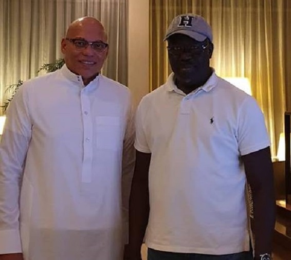 Babacar Gaye a rencontré Karim Wade à Doha