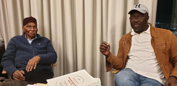 Babacar Gaye a rencontré Karim Wade à Doha Babacar Gaye a rencontré Karim Wade à Doha