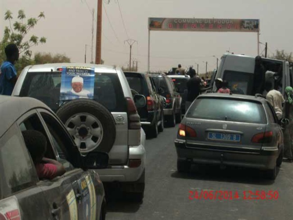 Magal 2018 : Le cortège du Pds fait un accident Magal 2018 : Le cortège du Pds fait un accident