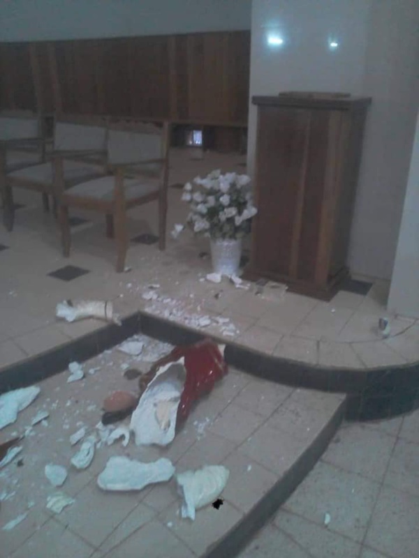 Saccage de la Cathédrale de Kaolack