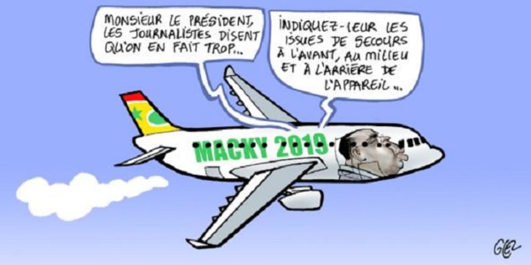 Air Sénégal international : Macky Sall, VRP de luxe ? Air Sénégal international : Macky Sall, VRP de luxe ?
