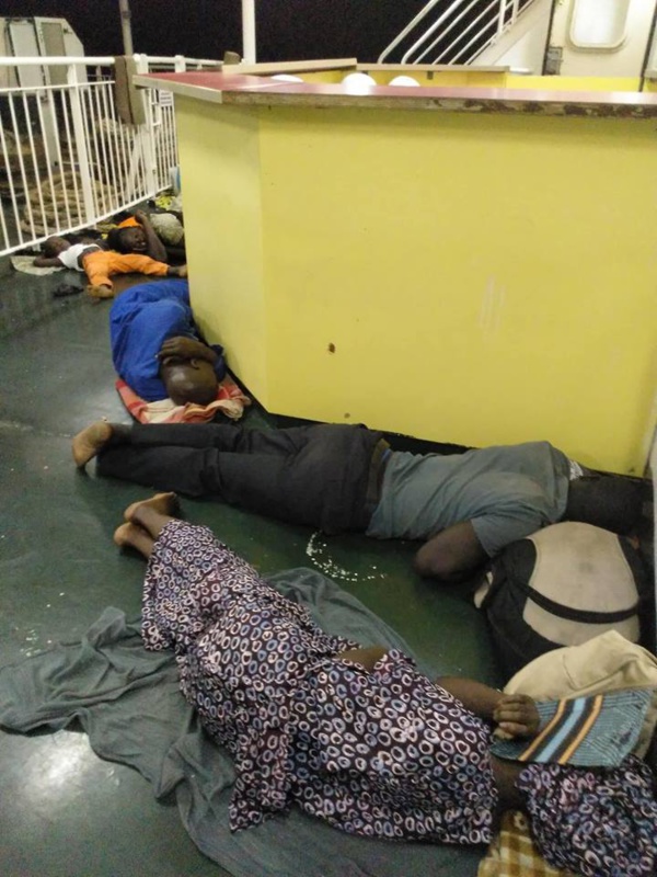 Bateau Aline Sittéo Diatta: Regardez comment le Cosama torture ses clients sous la supervision de l'Etat
