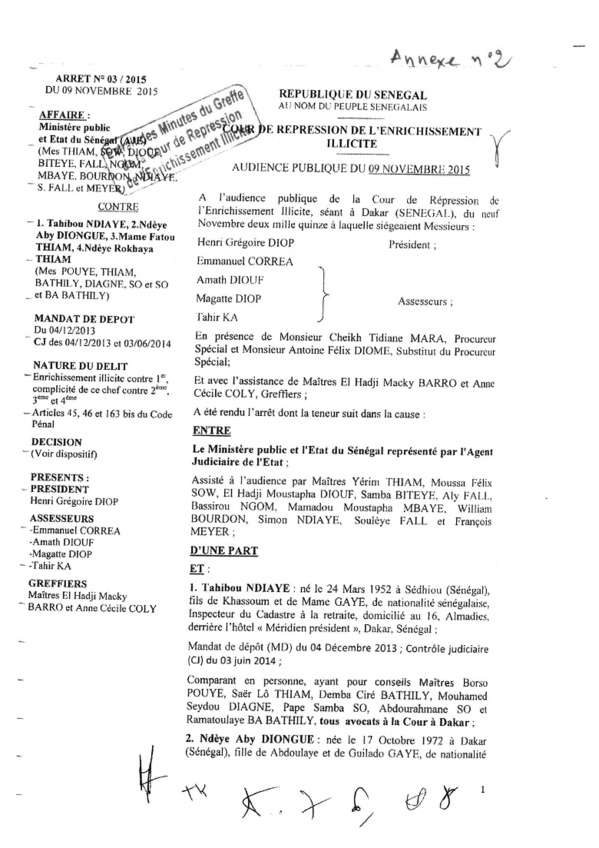 Sénégal, un Etat violeur des Droits de l’Homme Sénégal, un Etat violeur des Droits de l’Homme