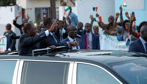 Ouattara à Macky: « Nous souhaitons des élections apaisées au Sénégal » Ouattara à Macky: « Nous souhaitons des élections apaisées au Sénégal »