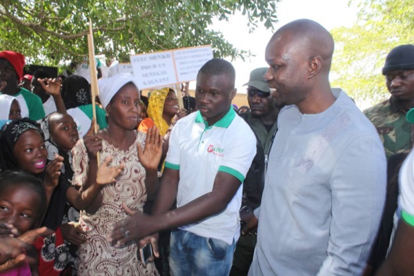 Les images de la visite de proximité de Sonko à Matam