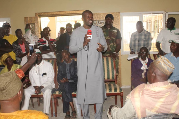 Les images de la visite de proximité de Sonko à Matam Les images de la visite de proximité de Sonko à Matam