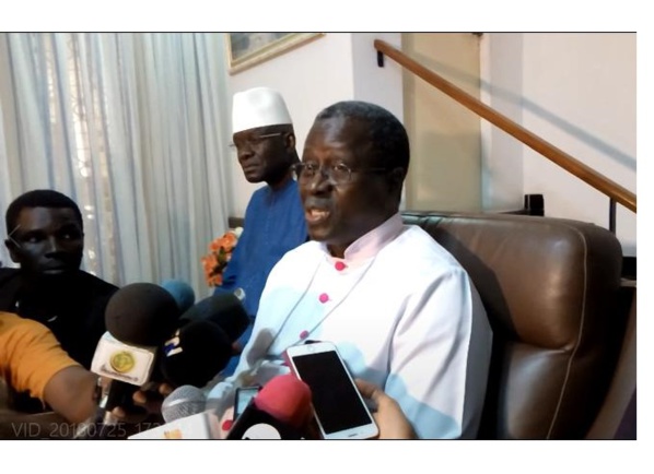 Mgr Benjamin Ndiaye alerte : «Qu’on n’instrumentalise pas les structures, ni les services publics, ni même la...» Mgr Benjamin Ndiaye alerte : «Qu’on n’instrumentalise pas les structures, ni les services publics, ni même la...»