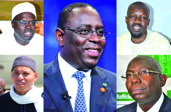 Validation définitive du parrainage : Macky, Sonko, Khalifa, Karim et Issa Sall passent -Idy, Madické et Gakou en sursis Validation définitive du parrainage : Macky, Sonko, Khalifa, Karim et Issa Sall passent -Idy, Madické et Gakou en sursis