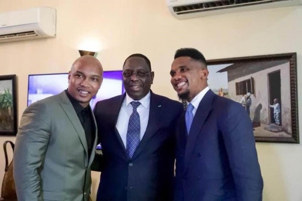 Samuel Eto provoque l'opposition Sénégalaise: «Je suis un pro Macky Sall » Samuel Eto provoque l'opposition Sénégalaise: «Je suis un pro Macky Sall »