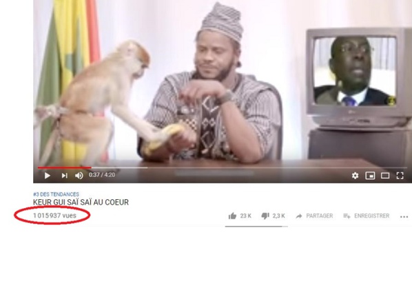 " Les Saï Saï au Cœur", recueille déjà un million de vues " Les Saï Saï au Cœur", recueille déjà un million de vues