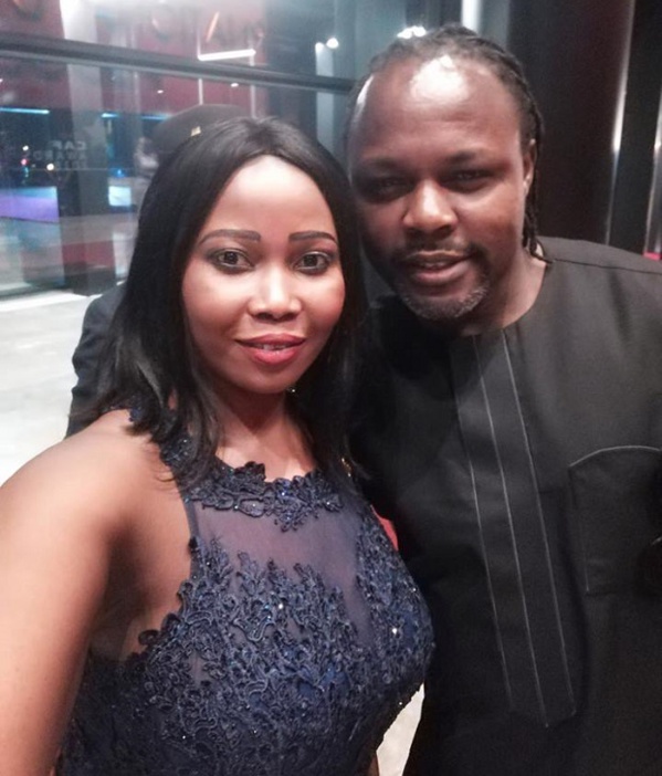 Théodoria Sagna, Ambassadrice de la marque DLC à la cérémonie des CAF Awards  Théodoria Sagna, Ambassadrice de la marque DLC à la cérémonie des CAF Awards