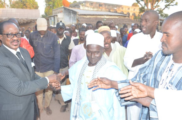 Madické Niang accueilli comme un "Roi" à Sedhiou