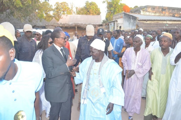 Madické Niang accueilli comme un 