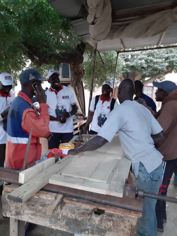 Victoire Sadio Diouf balise le terrain à Macky Sall(Photos)