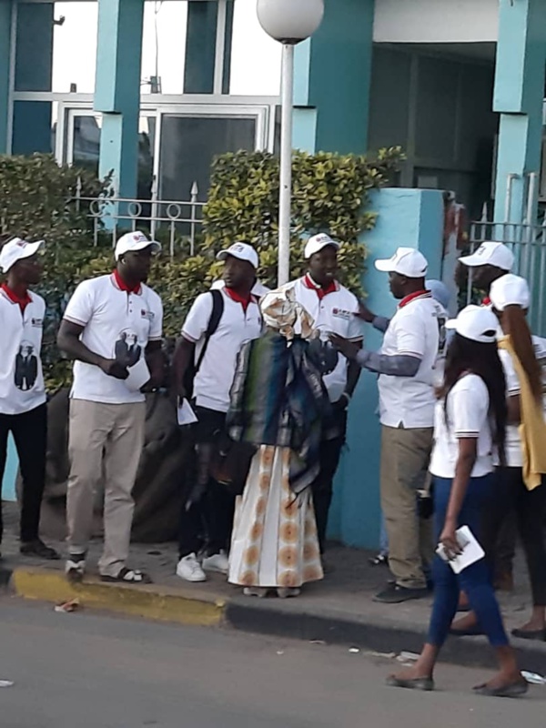 Victoire Sadio Diouf balise le terrain à Macky Sall(Photos)